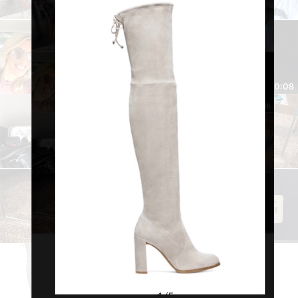 Size 9M Stuart Weitzman Hiline Boots NWT